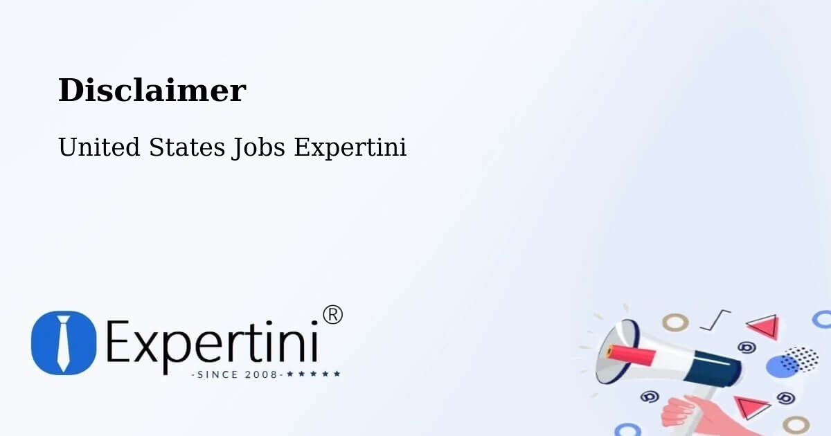 Disclaimer – Arvada - United States Jobs Expertini